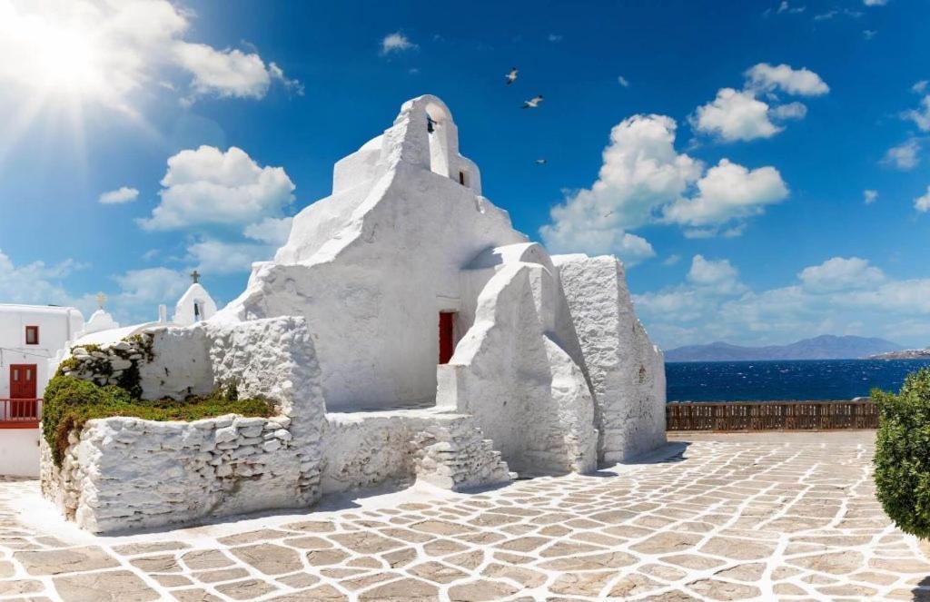 Budget Downtown Apartment- Harma I Mykonos Town Экстерьер фото