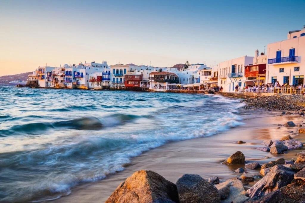 Budget Downtown Apartment- Harma I Mykonos Town Экстерьер фото